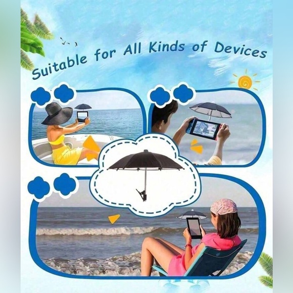 Mini Umbrella for Outdoor Device Use! - Picture 2 of 5